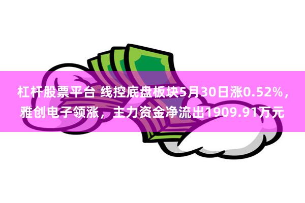 杠杆股票平台 线控底盘板块5月30日涨0.52%，雅创电子领涨，主力资金净流出1909.91万元